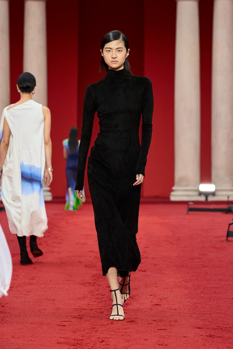 ferragamo Maximilian Davis milan mfw 2023 ss detail runway