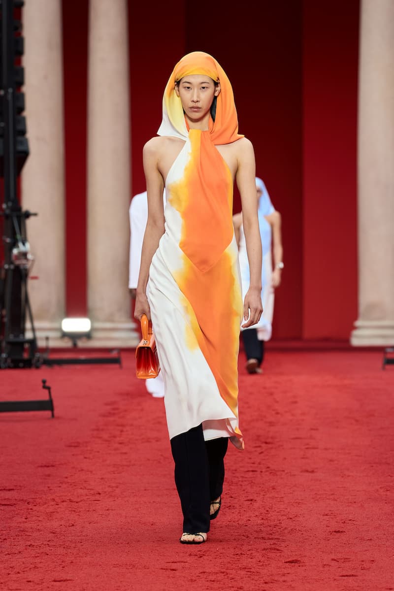 ferragamo Maximilian Davis milan mfw 2023 ss detail runway