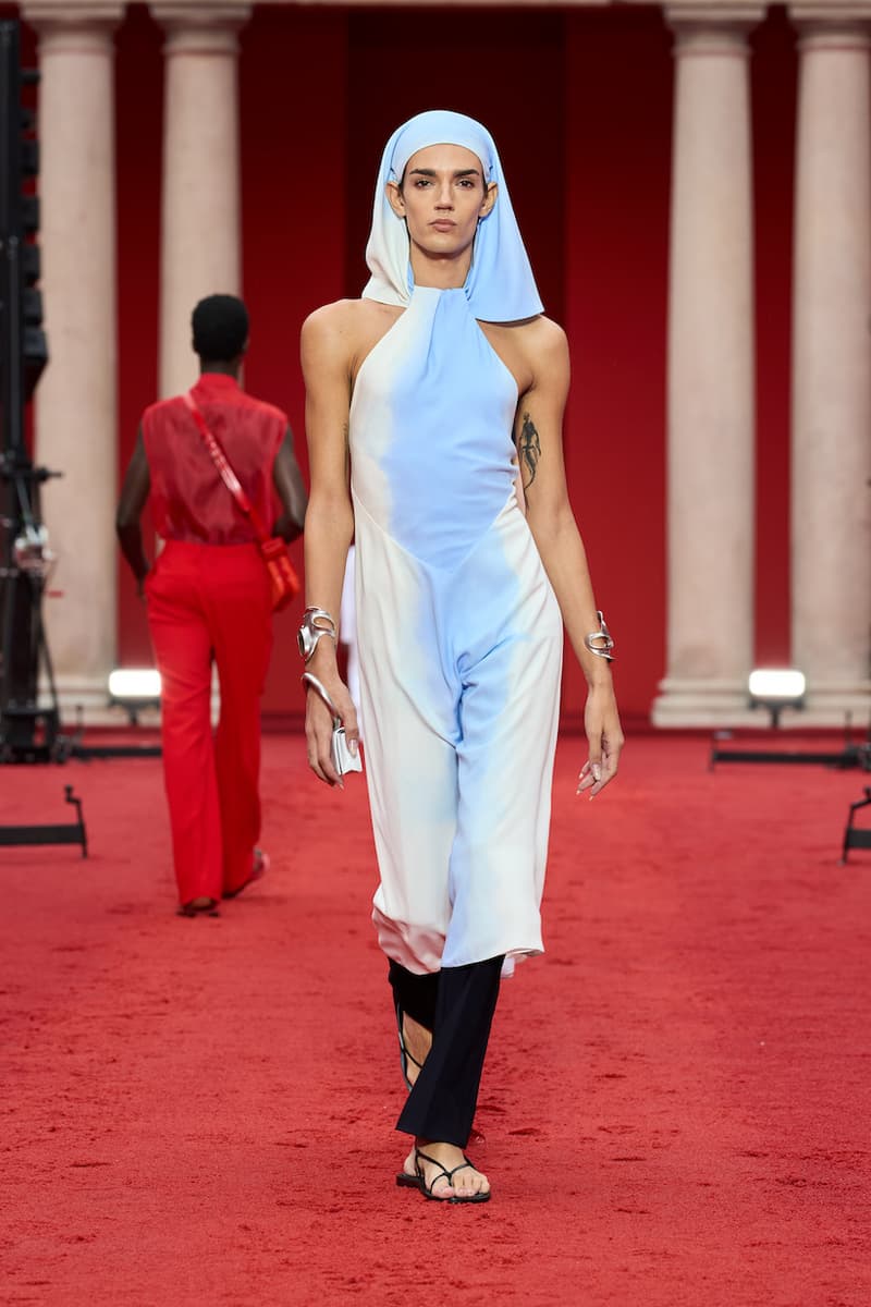 ferragamo Maximilian Davis milan mfw 2023 ss detail runway
