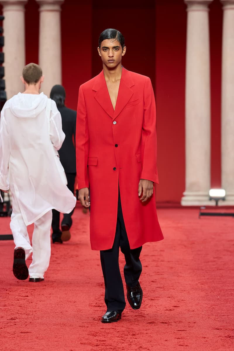 ferragamo Maximilian Davis milan mfw 2023 ss detail runway