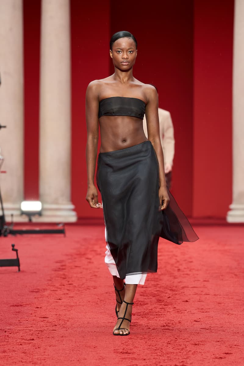 ferragamo Maximilian Davis milan mfw 2023 ss detail runway