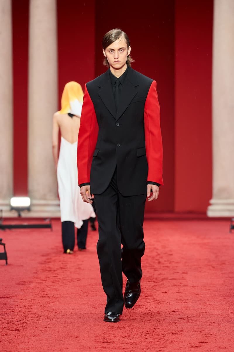 ferragamo Maximilian Davis milan mfw 2023 ss detail runway