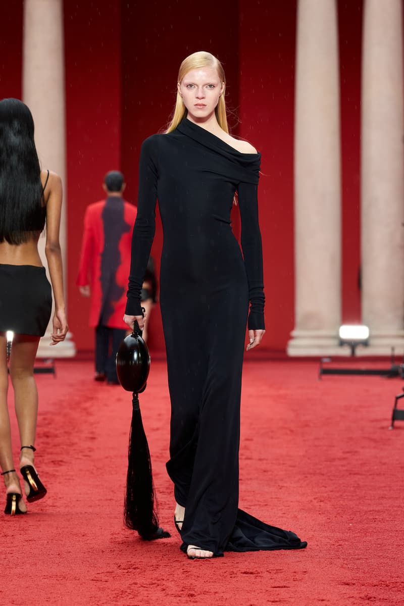 ferragamo Maximilian Davis milan mfw 2023 ss detail runway