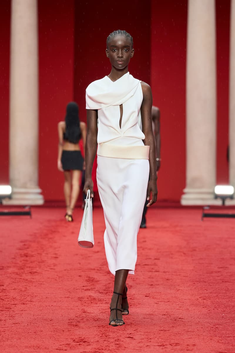 ferragamo Maximilian Davis milan mfw 2023 ss detail runway