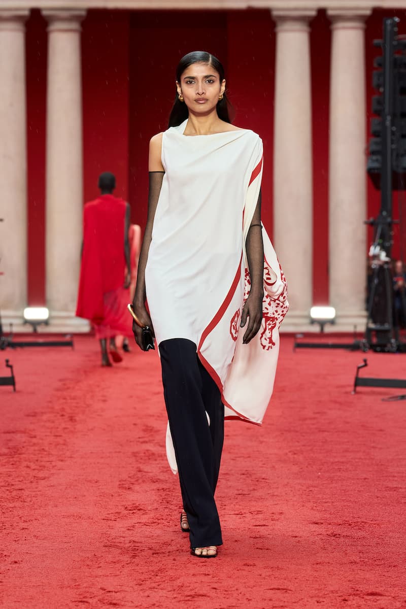 ferragamo Maximilian Davis milan mfw 2023 ss detail runway