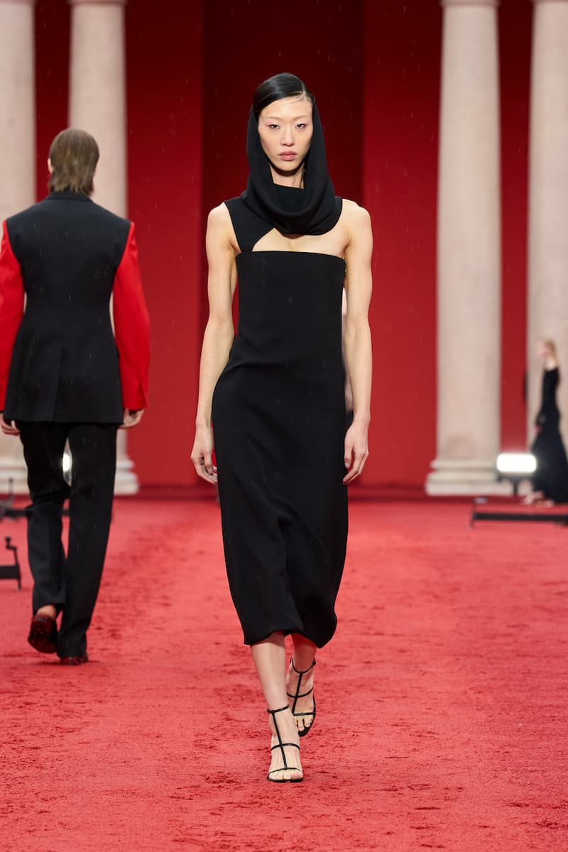 ferragamo Maximilian Davis milan mfw 2023 ss detail runway