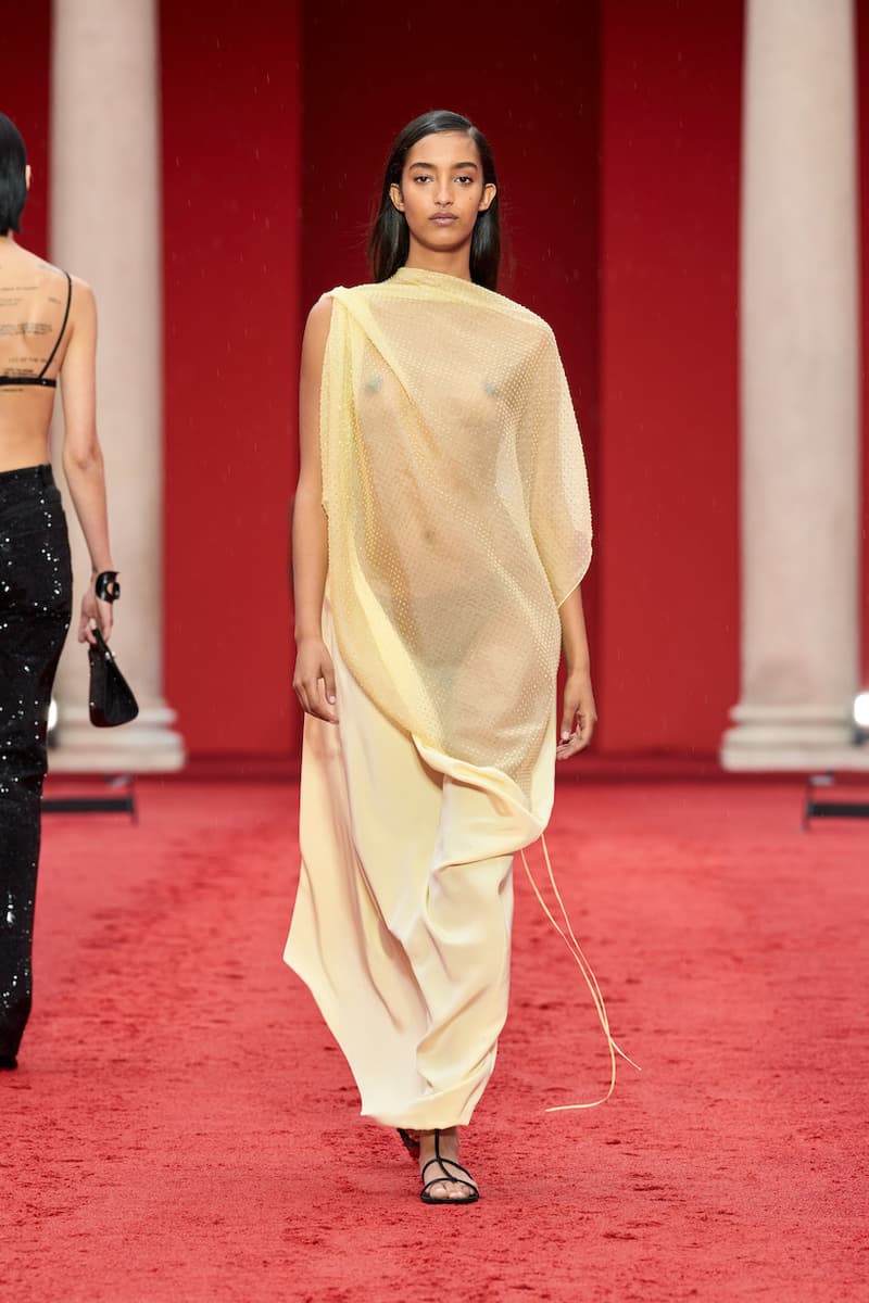 ferragamo Maximilian Davis milan mfw 2023 ss detail runway
