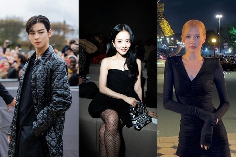 blackpink ROSÉ jisoo bright 車銀優 ss23 fashion week