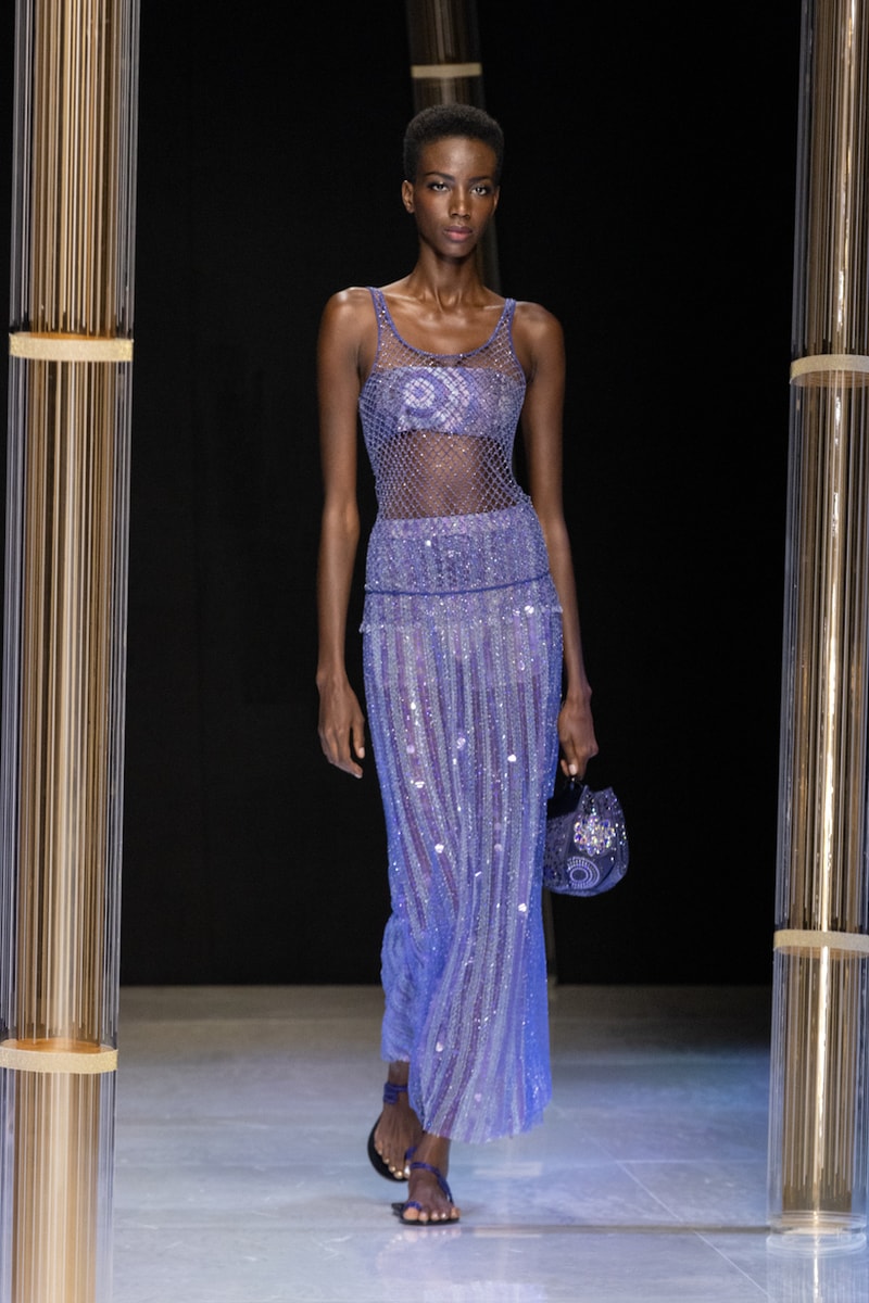 Giorgio Armani milan mfw 2022 ss runway