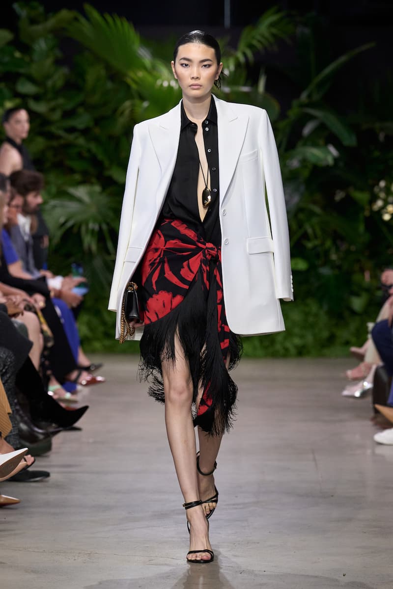 michael kors nyfw Urban Resort details runway show 2023 ss