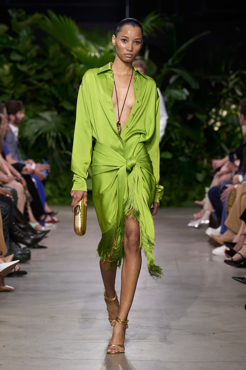 michael kors nyfw Urban Resort details runway show 2023 ss