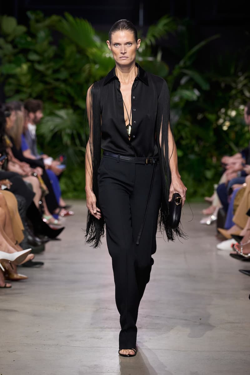 michael kors nyfw Urban Resort details runway show 2023 ss
