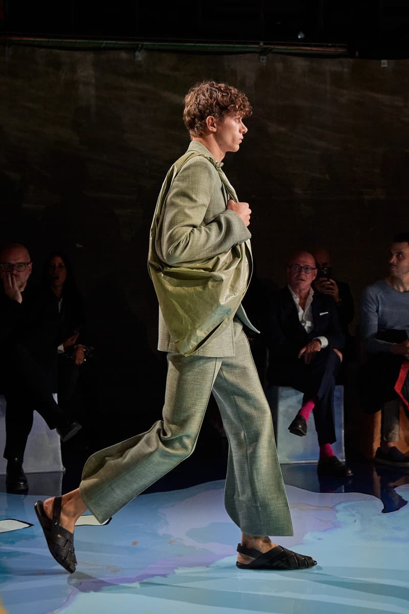 Bottega Veneta 2023SS show runway MFW