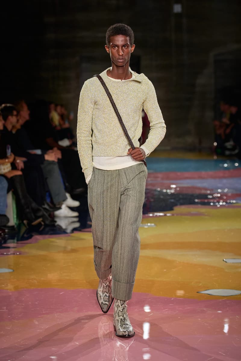 Bottega Veneta 2023SS show runway MFW