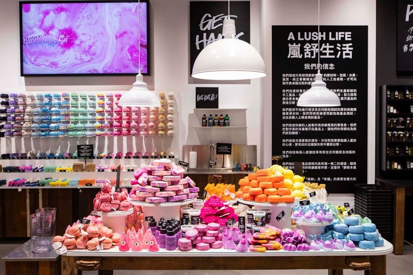 lush xinyi new store open event limited edition halloween