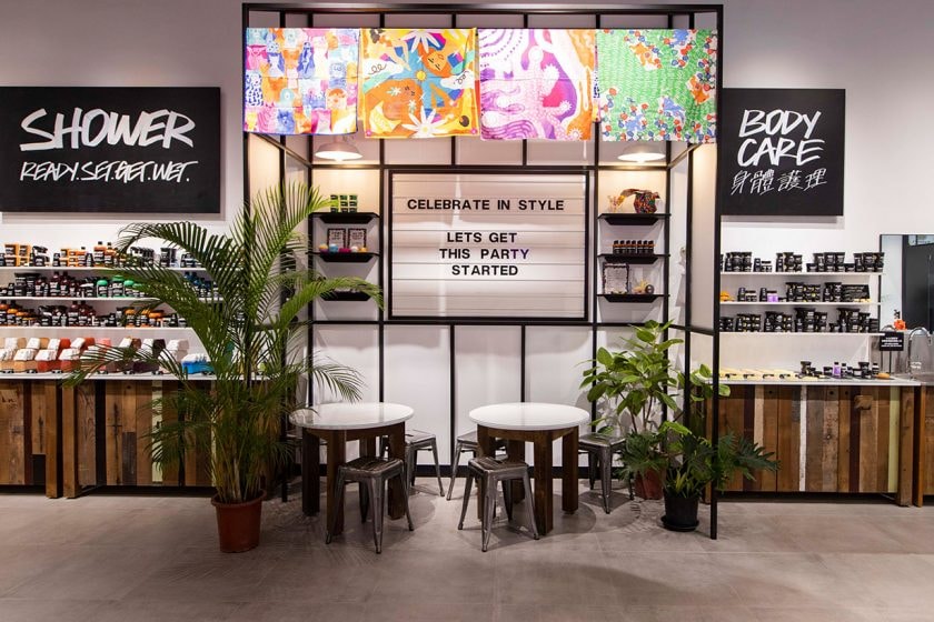 lush xinyi new store open event limited edition halloween