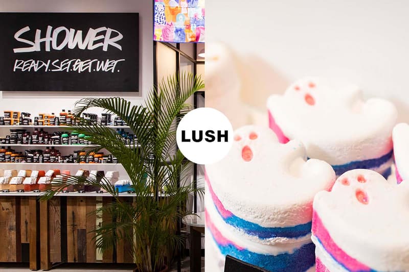 lush xinyi new store open event limited edition halloween