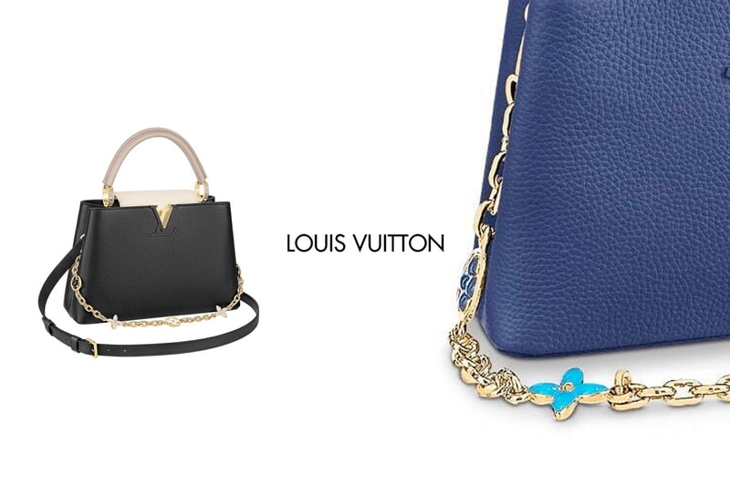 louis vuitton Capucines new strap chain monogram