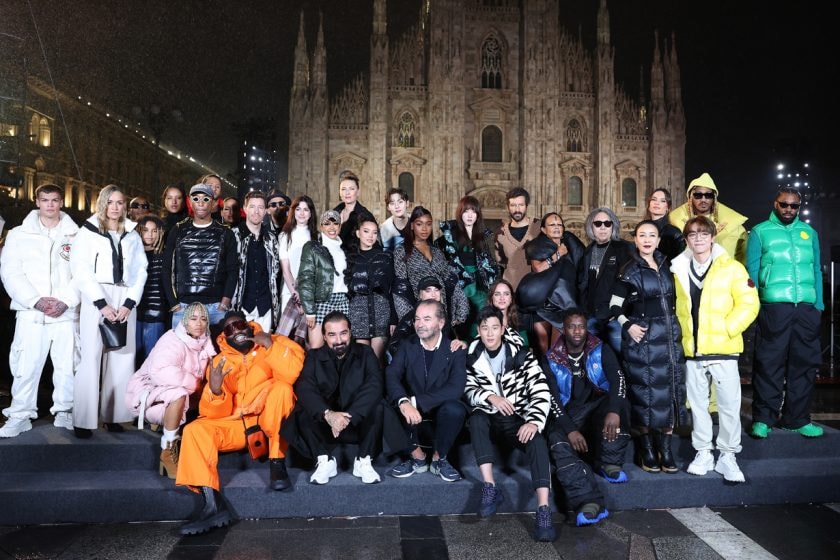 moncler mfw 70th anne Pharrell photo anniversary