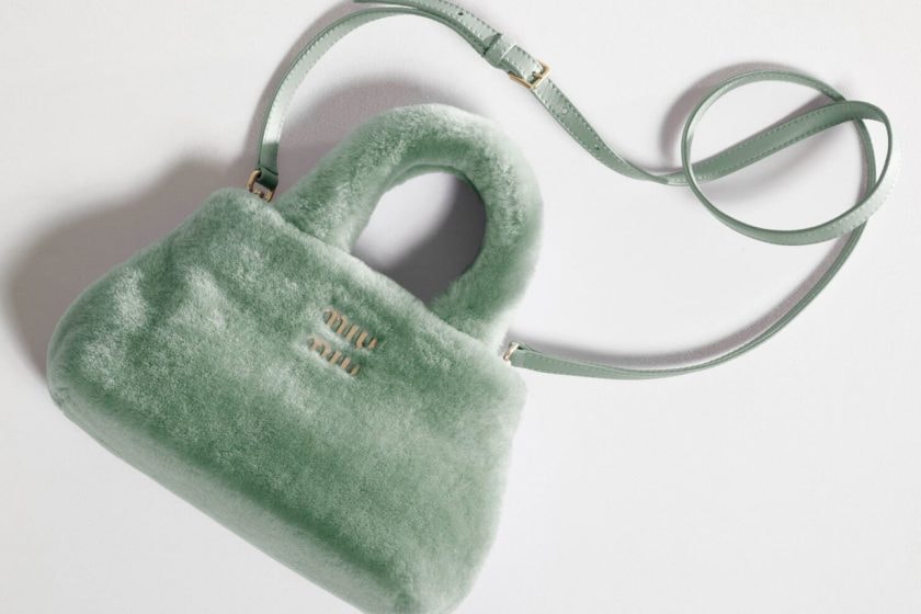 miu miu wander sheep fur groove limited edition accessories