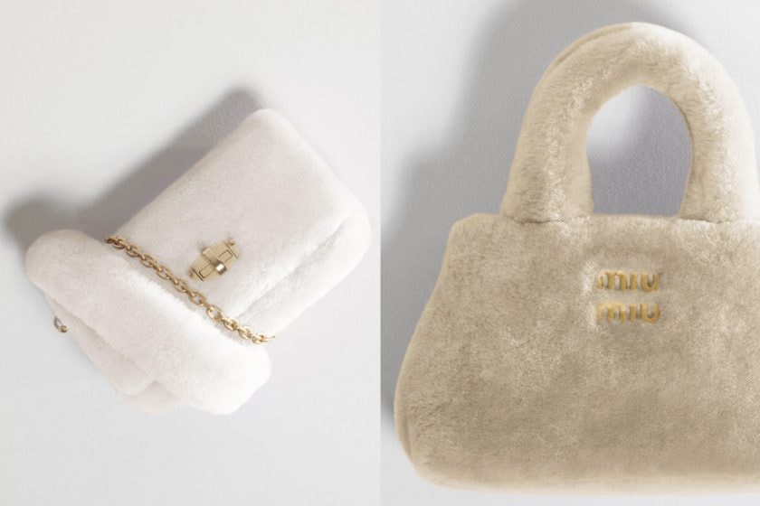 miu miu wander sheep fur groove limited edition accessories