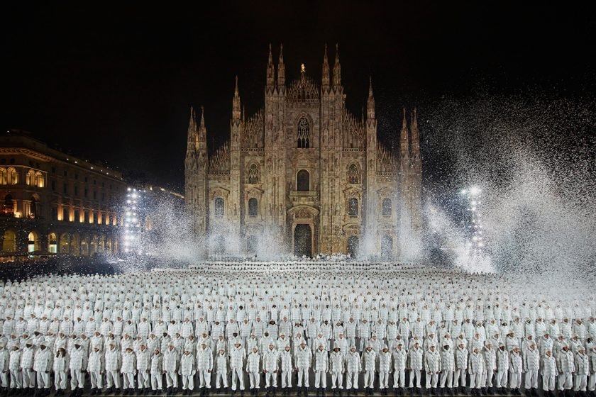 moncler mfw 70th anne Pharrell photo anniversary