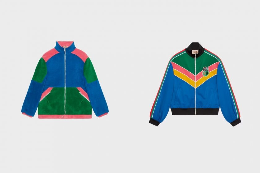 gucci the north face latest chapter 3 kaleidoscopic logo colorful pattern