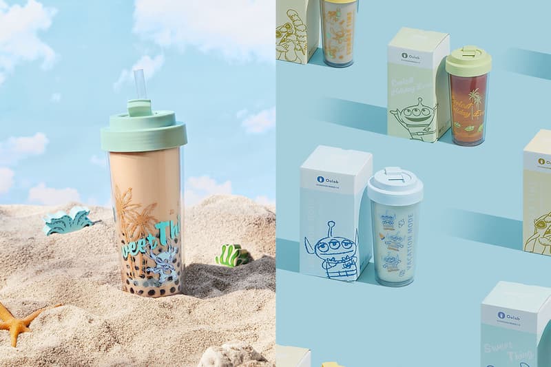 oolab disney reusable bottle bubble straw