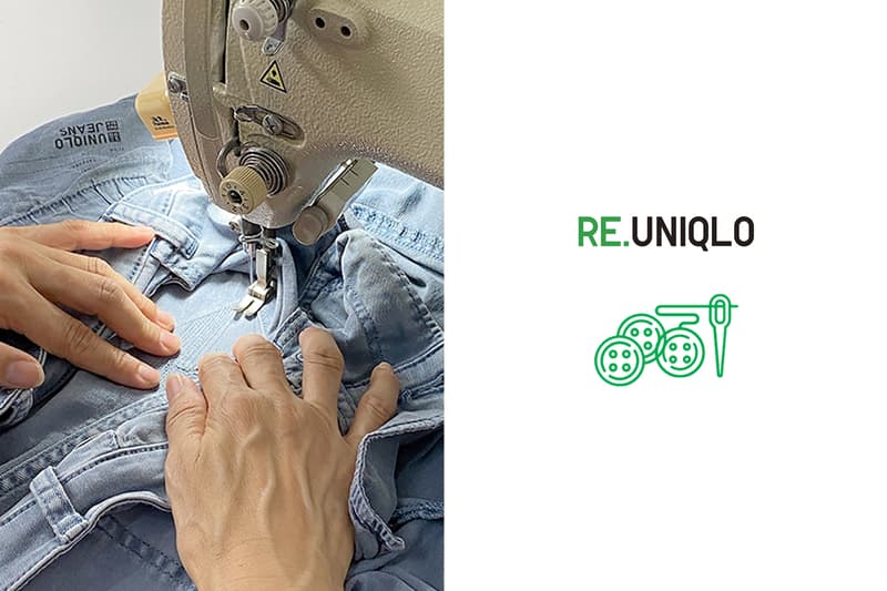 uniqlo repair service re:uniqlo free bag sustainability taiwan