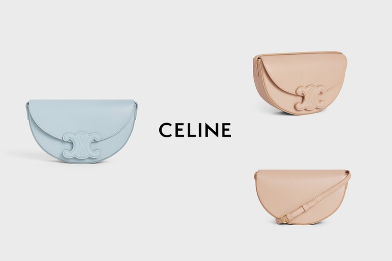CELINE Besace Cuir Triomphe handbags 2022