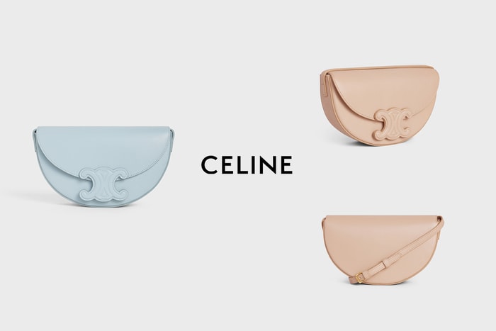 全新登場:CELINE 仙氣半月包,裸色 vs. 冰藍色哪一款勝出?