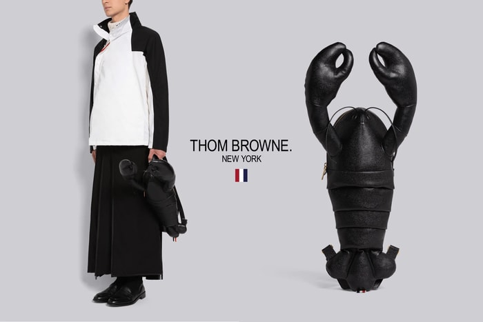 此包不同彼包：揮動鉗子的 Thom Browne 龍蝦包也太逼真，但這不是用來吃的啦！