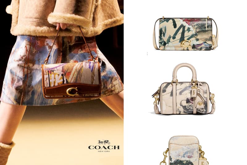 coach Mint&Serf collabration 2022 fall handbags