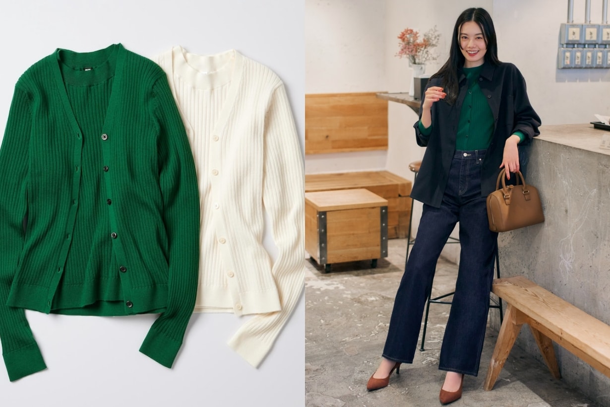 溫柔優雅升級:Uniqlo 這件針織外套成日本女生秋日造型的時髦關鍵!