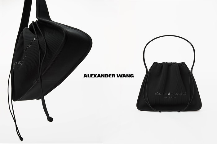 誰說酷與實用不可兼得?快來看看 Alexander Wang 這枚可裝下電腦的腋下包!