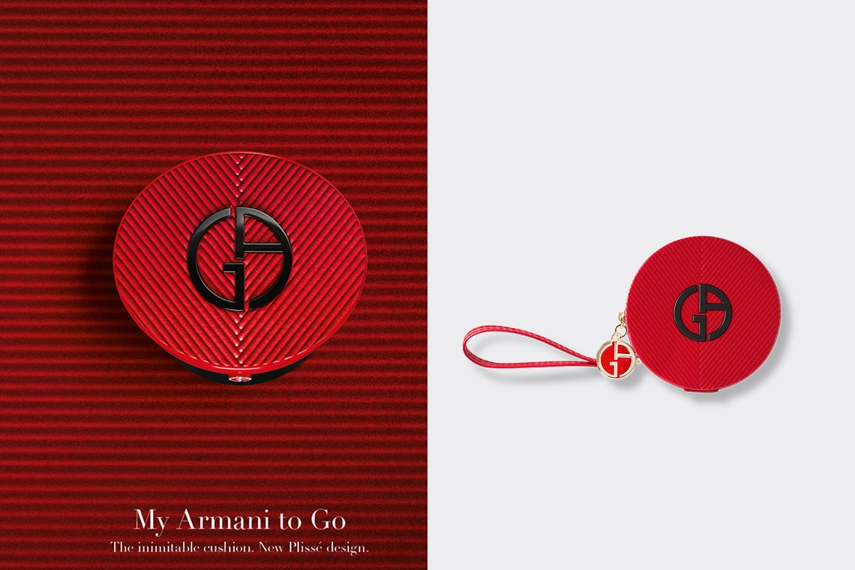 giorgio armani beauty my armani to go new plisse design