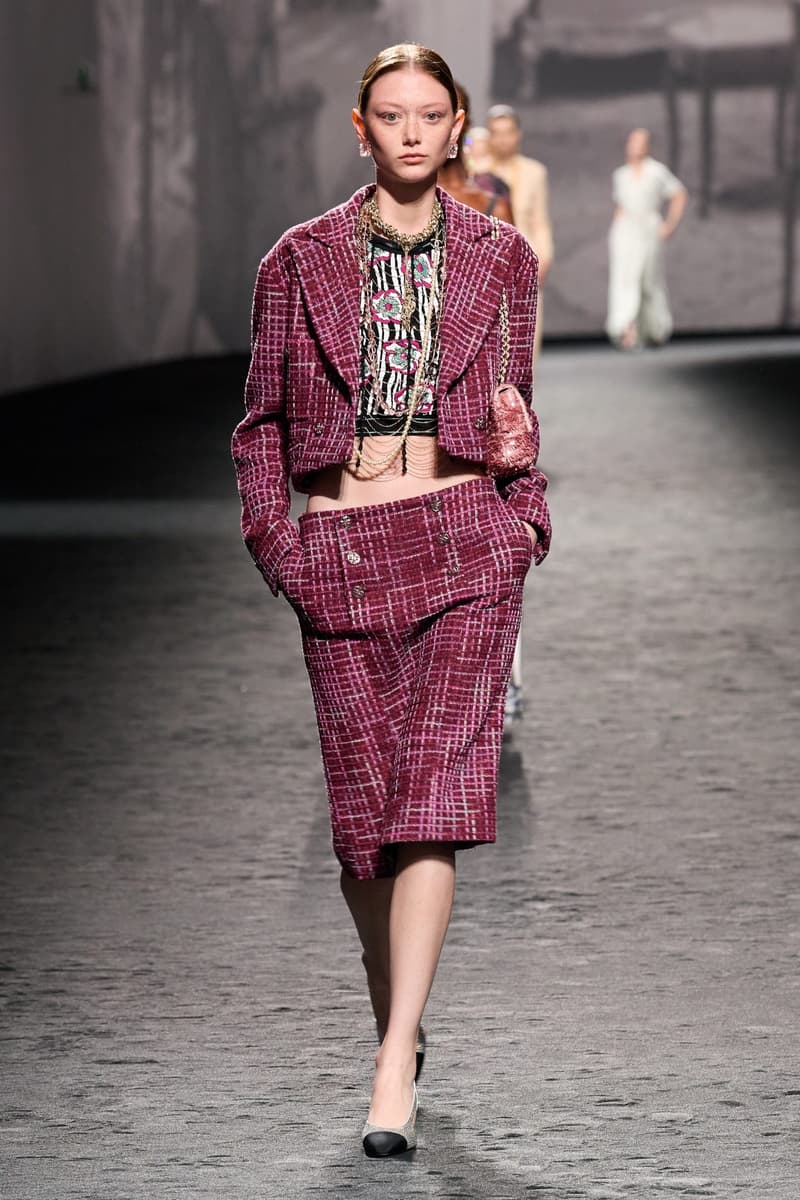chanel 2023ss runway fashion show pfw
