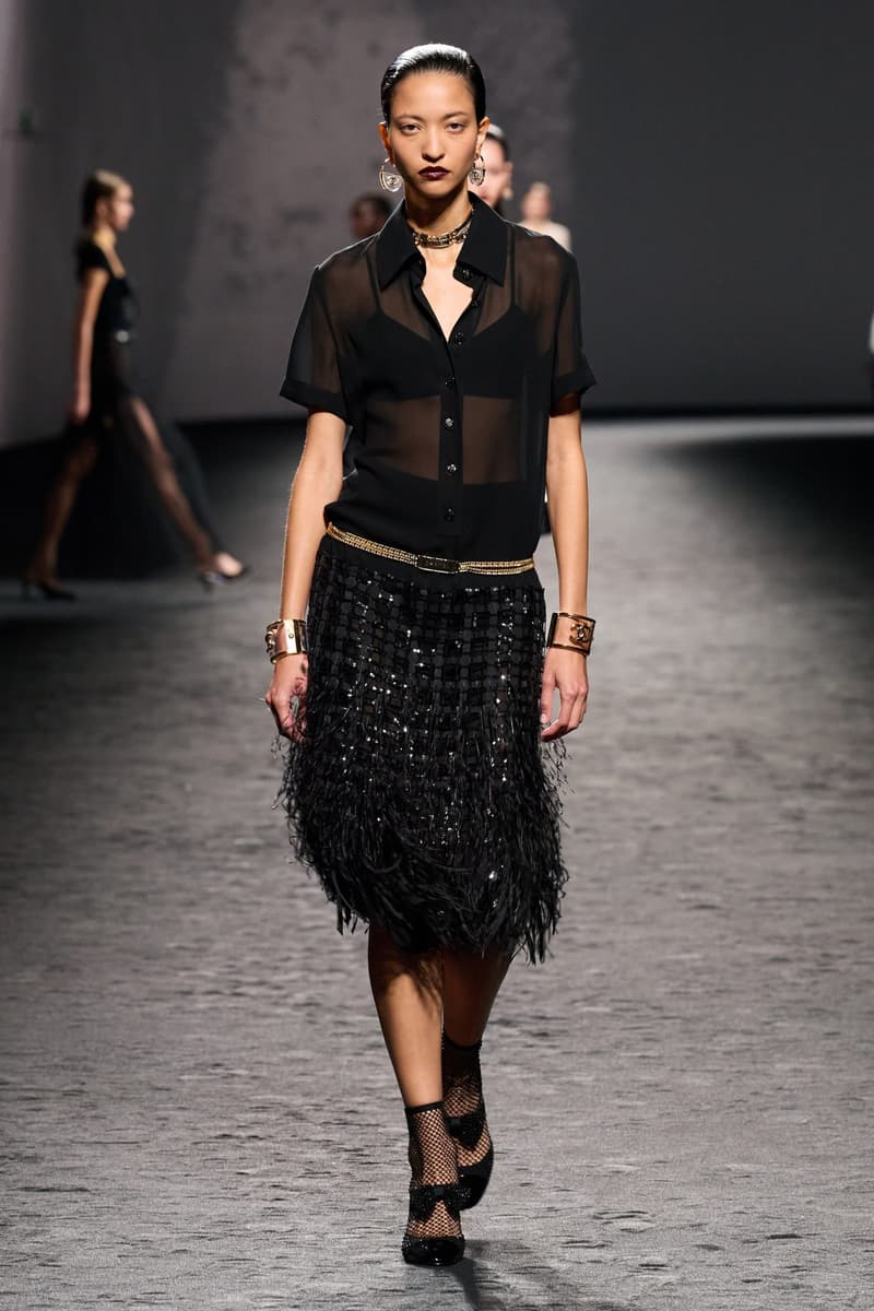 chanel 2023ss runway fashion show pfw