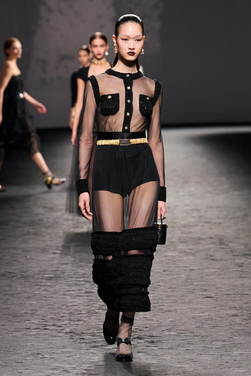chanel 2023ss runway fashion show pfw