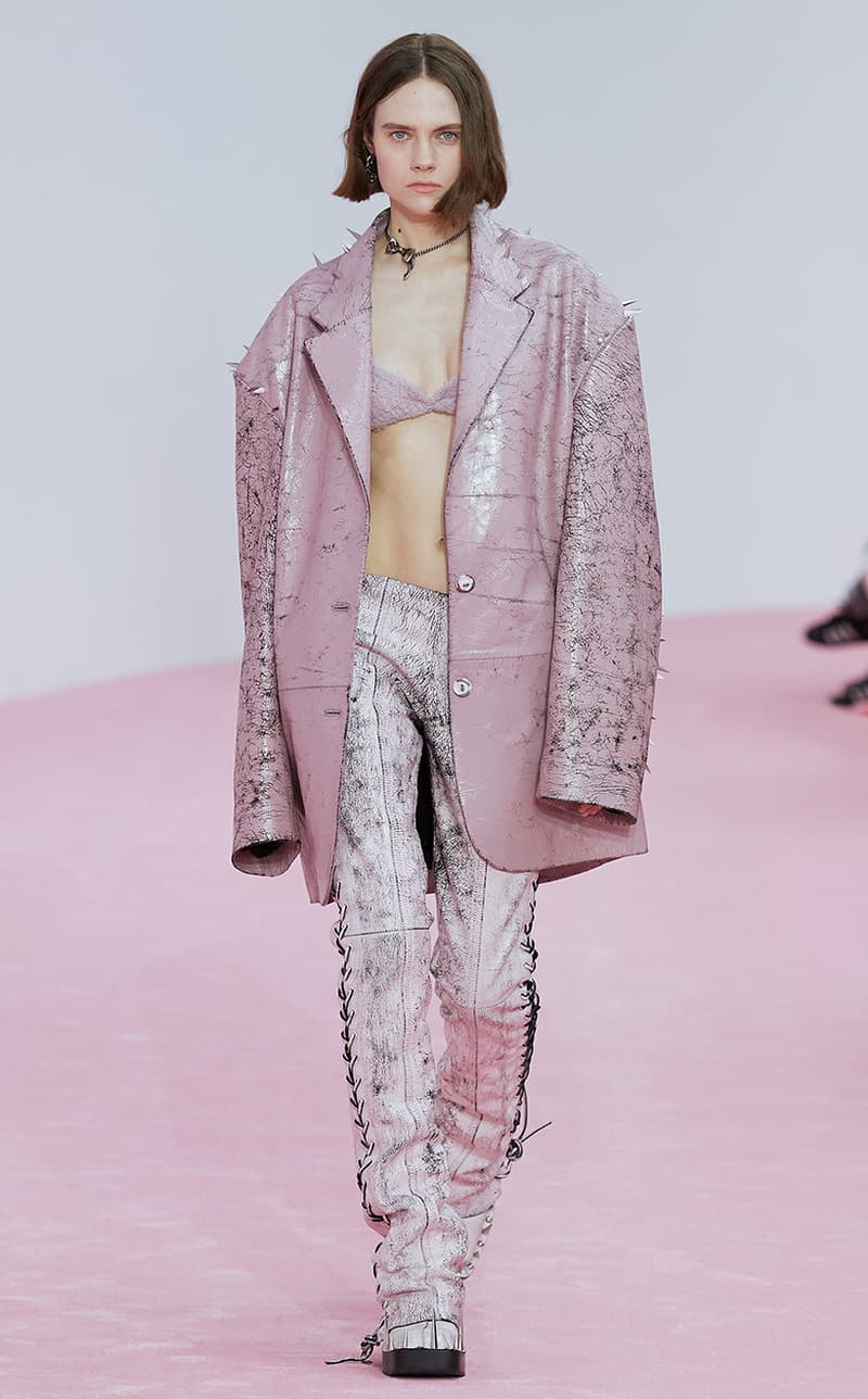 PFW Acne Studios woman 2023 ss Paris Fashion Week