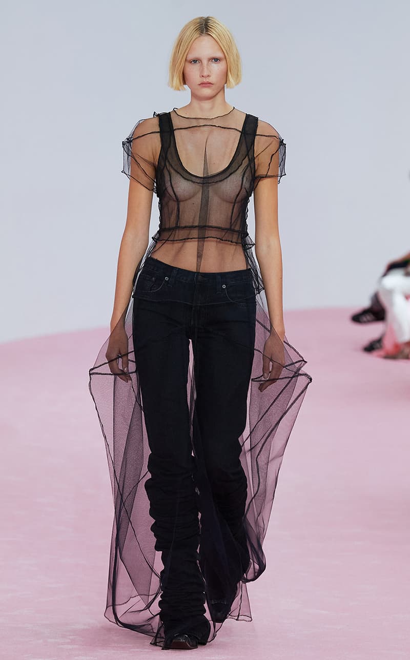 PFW Acne Studios woman 2023 ss Paris Fashion Week