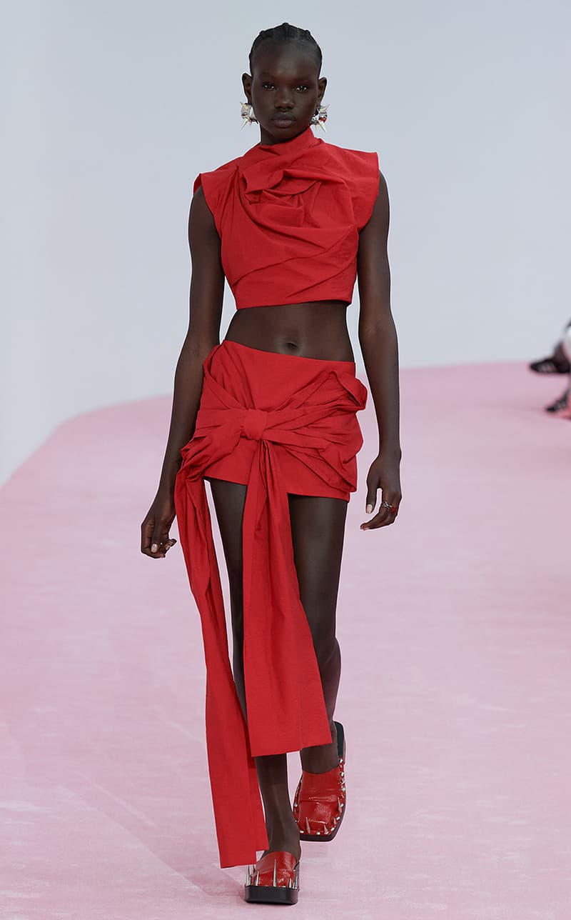 PFW Acne Studios woman 2023 ss Paris Fashion Week