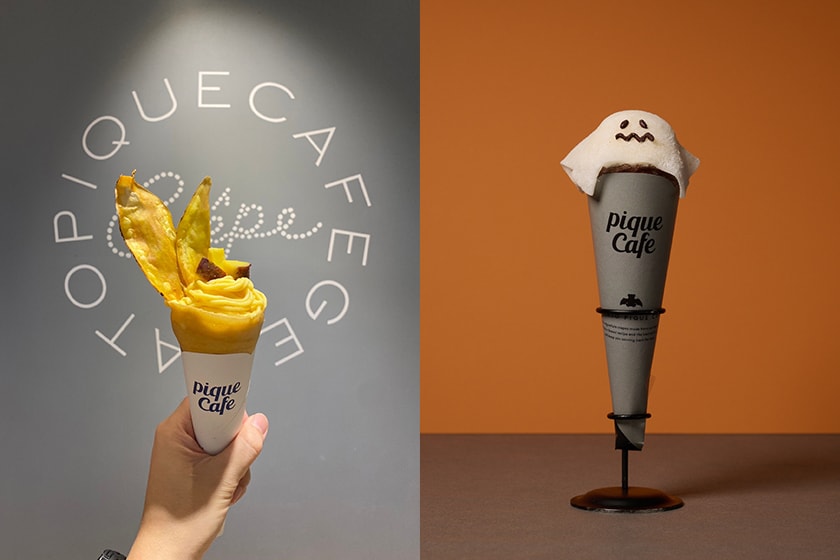 Gelato Pique Cafe halloween special Crepe 2022