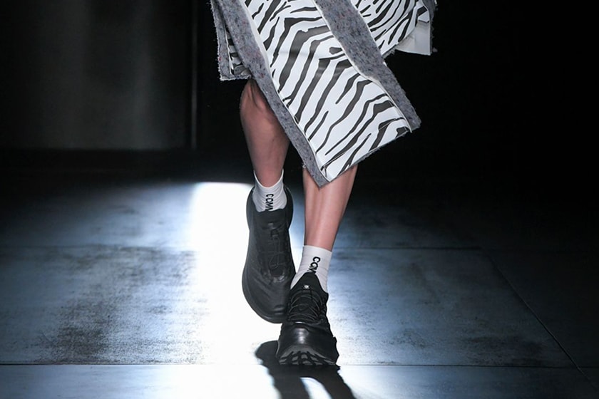 COMME des GARÇONS x Salomon Pulsar Collaboration Black White Sneakers