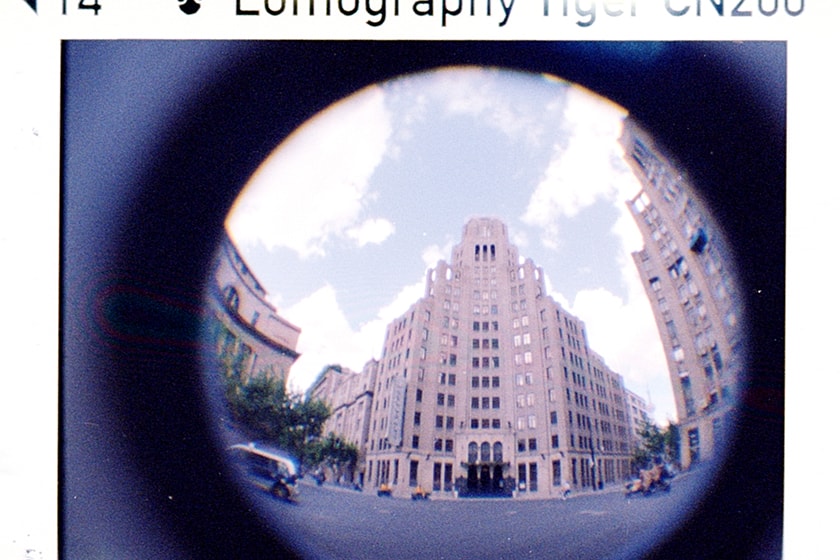 Lomographic Society Fisheye Baby 110 Bauhaus Film Camera