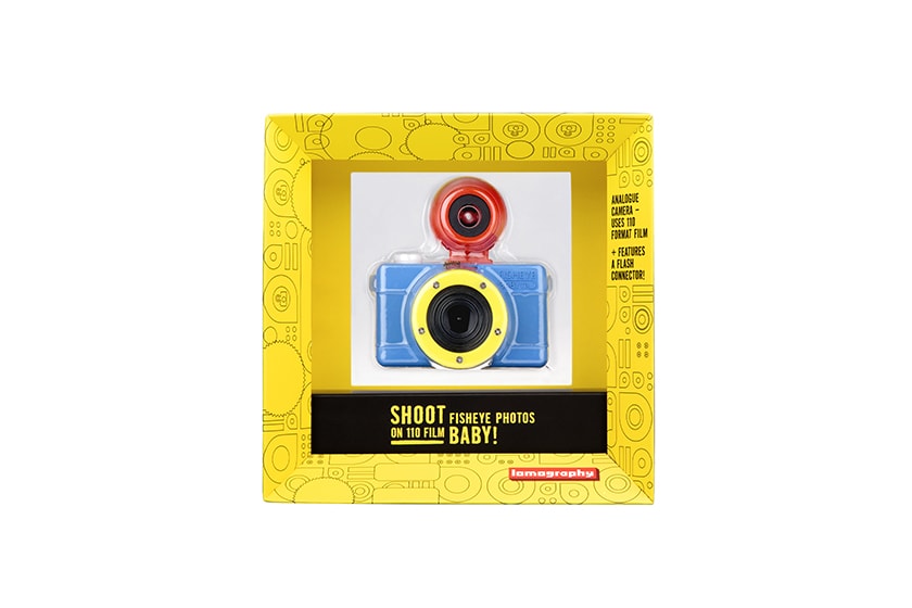 Lomographic Society Fisheye Baby 110 Bauhaus Film Camera