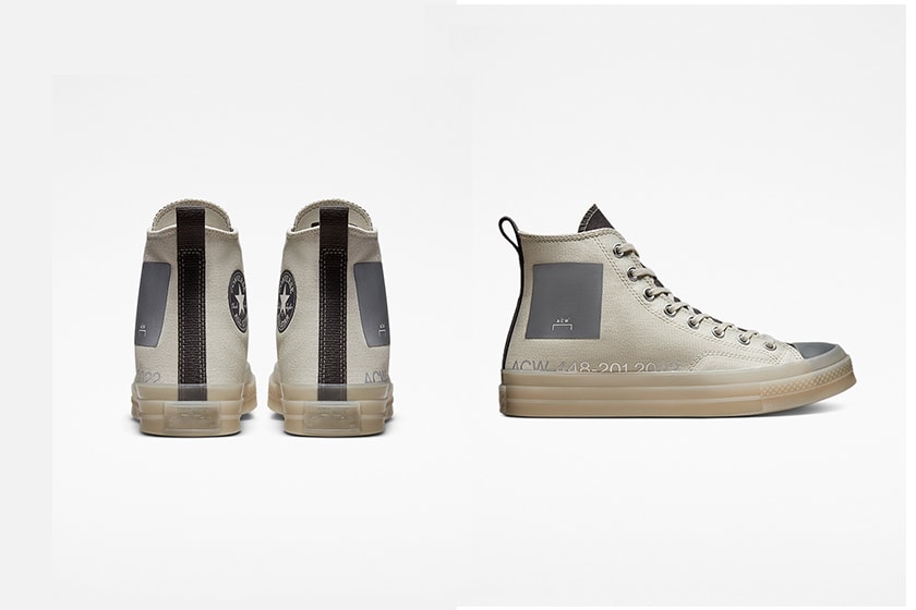 A-COLD-WALL Samuel Ross x Converse Chuck 70 Collaboration 2022