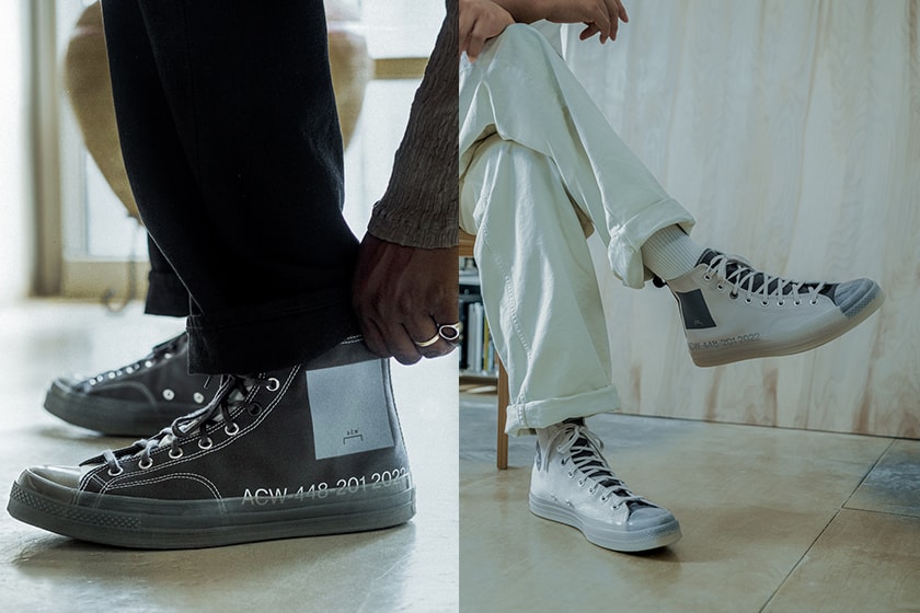 A-COLD-WALL Samuel Ross x Converse Chuck 70 Collaboration 2022