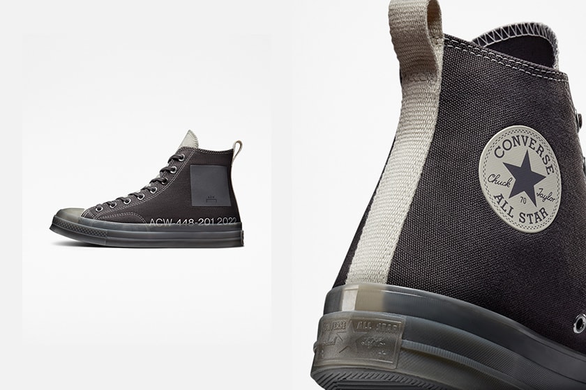 A-COLD-WALL Samuel Ross x Converse Chuck 70 Collaboration 2022