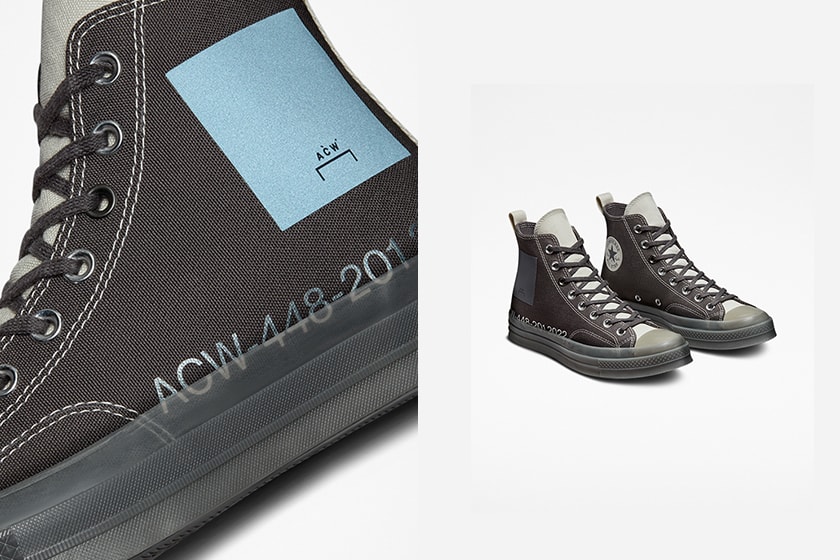 A-COLD-WALL Samuel Ross x Converse Chuck 70 Collaboration 2022